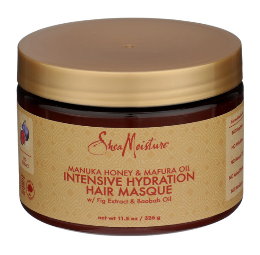 SheaMoisture Intensive Hydration Hair Masque Manuka Honey & Mafura Oil 11.5 oz
