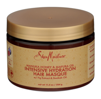 SheaMoisture Intensive Hydration Hair Masque Manuka Honey & Mafura Oil 11.5 oz