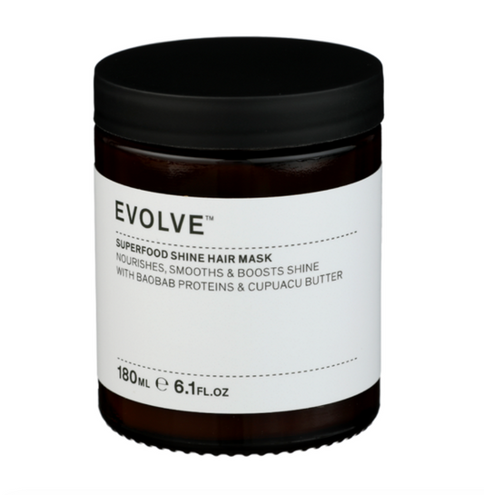 Evolve Organic Beauty Superfood Shine Hair Mask, 6.1 oz