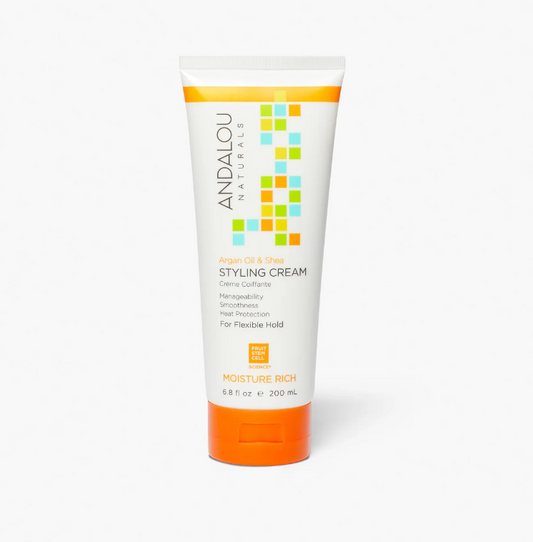 Andalou Naturals Argan Sweet Orange Styling Cream, 8.2 oz