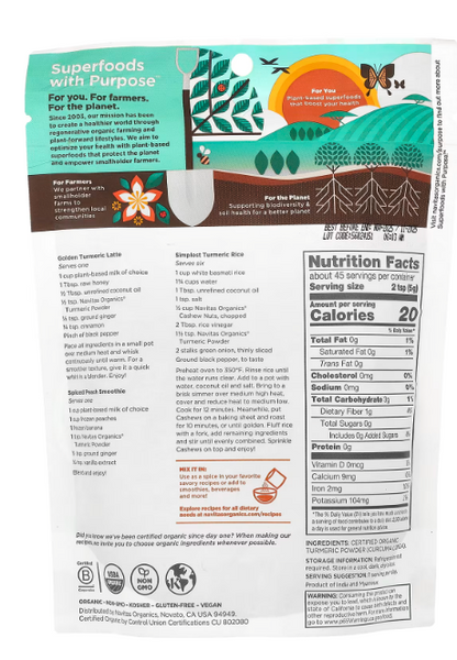 Navitas - Turmeric Powder Org (8.OZ)