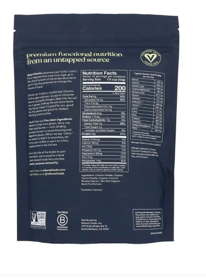 Mikuna - Protein Powder Cacao (22.8OZ)
