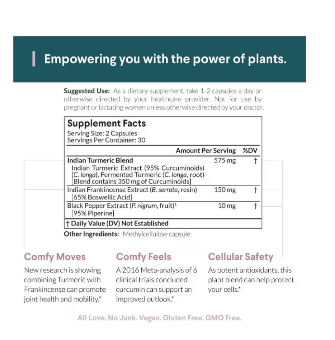 Nutritional Roots - Turmeric Frankincense (60.CP)