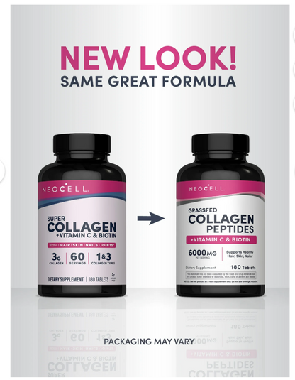 Neocell - Collagen Plus C & Biotin (180.TB)