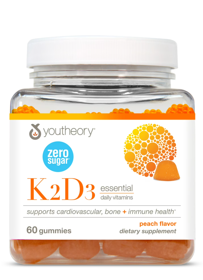 Youtheory - Vitamin K2d3 Gummy Peach (60.PC)