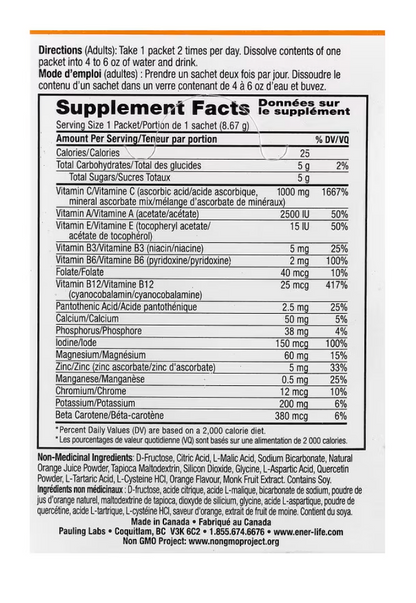 Ener Life - Vitamin C Pkt Orangeg (30.PC)