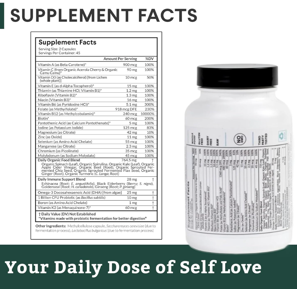 Nutritional Roots - Multivitamin Plantbased (90.VC)