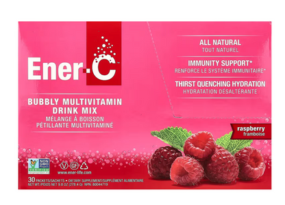 Ener Life - Vitamin C Pkt Raspberry (30.PC)