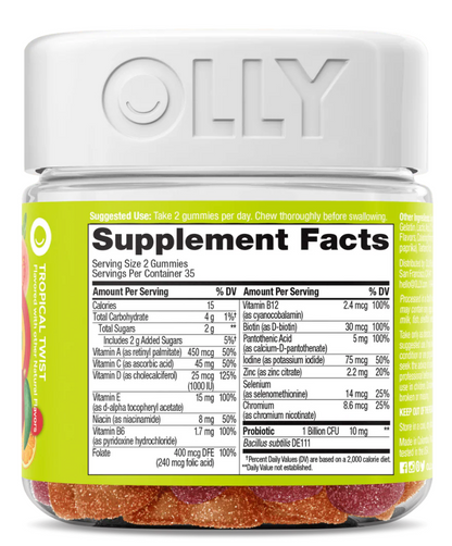 Olly - Multi Probiotic Gummy (70.PC)