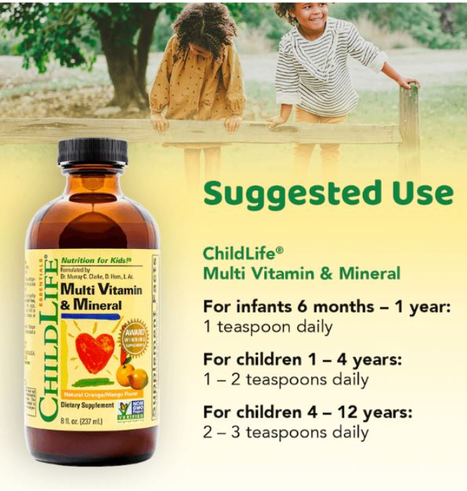 Childlife - Vitamin Multi & Mnrls (8.OZ)