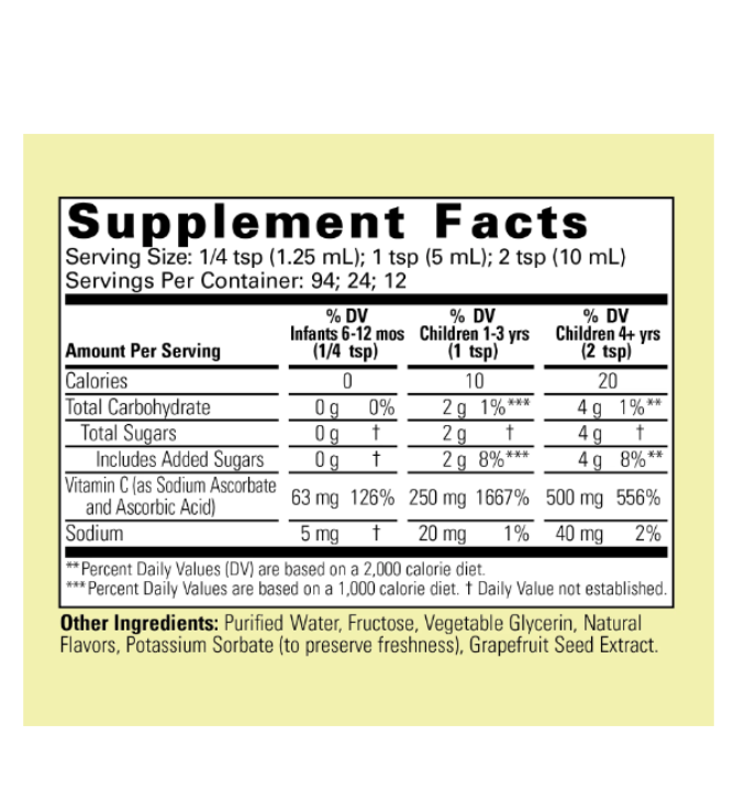 Childlife - Vitamin C (4.OZ)