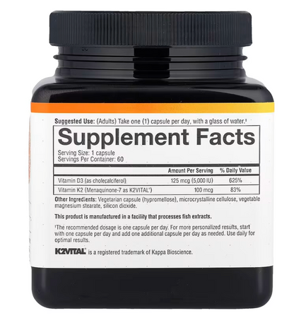 Youtheory - Vitamin K2 D3 (60.VC)