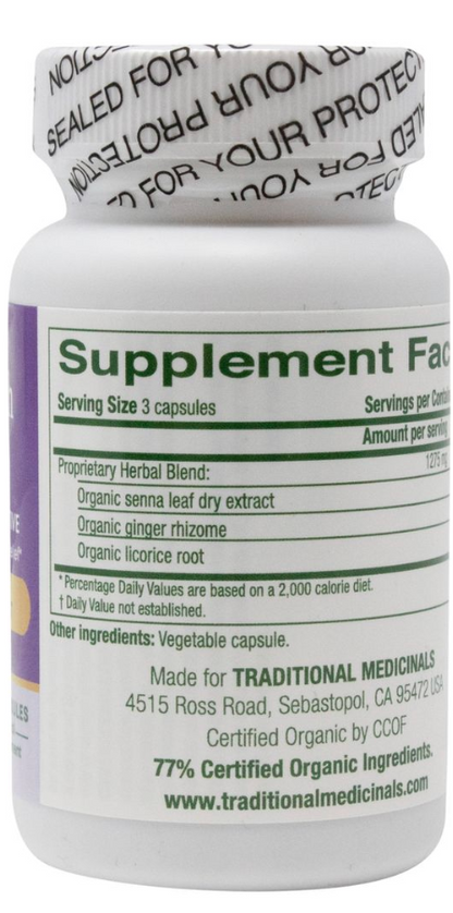 Traditional Medicinals - Capsules Senna Smooth Mve (50.CP)