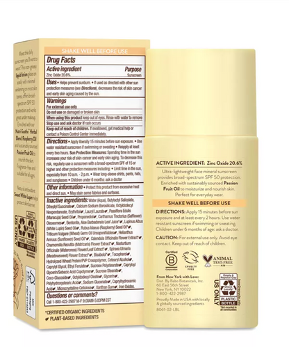 Babobotani - Sunscreen Mineral Spf50 (1.7FO)
