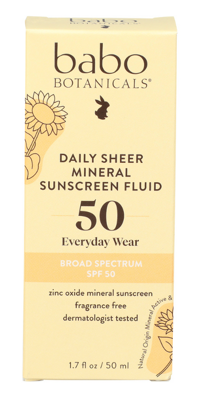 Babobotani - Sunscreen Mineral Spf50 (1.7FO)