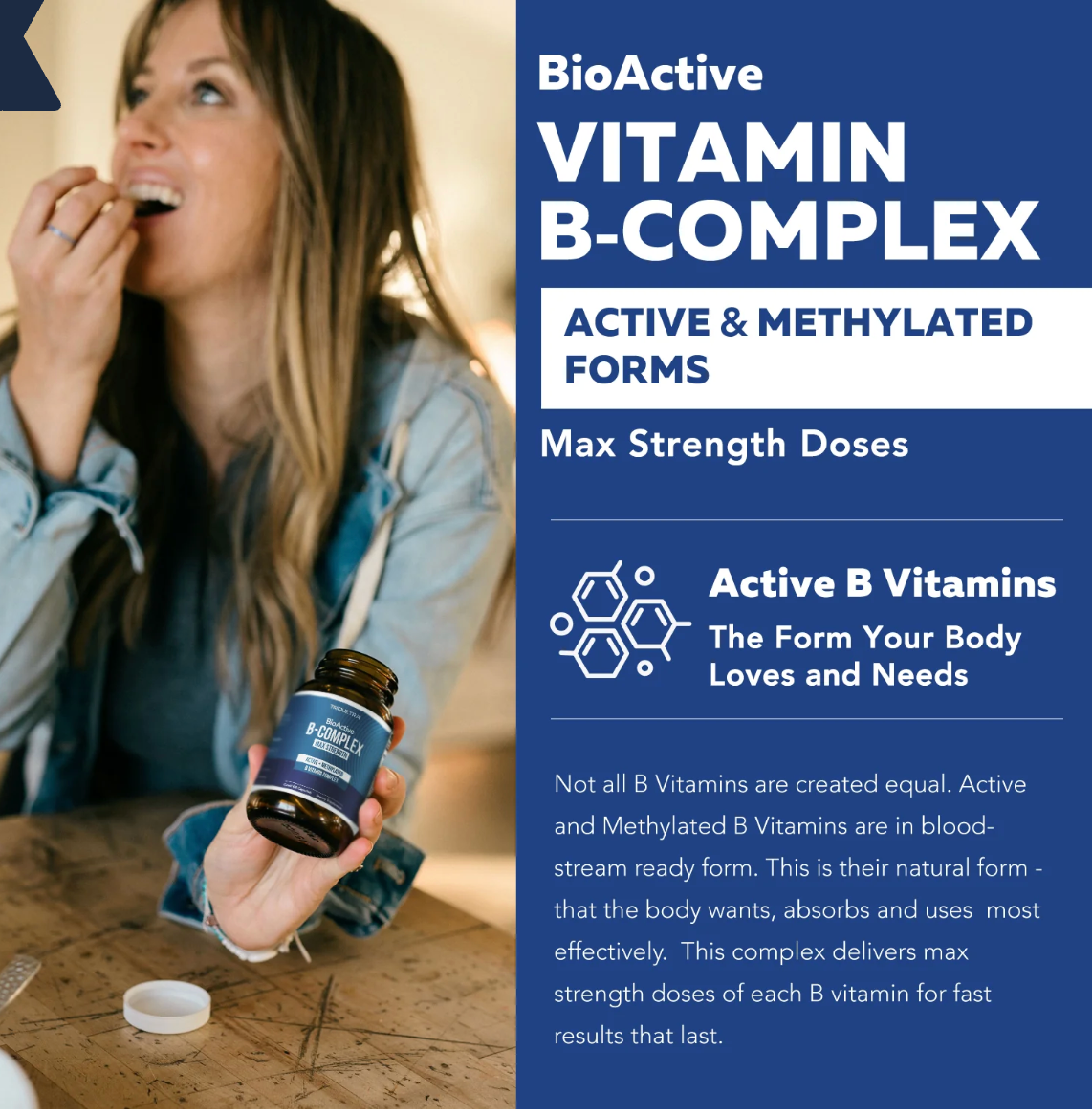 Triquetra Health - Vitamin B Complex Max (60.CP)