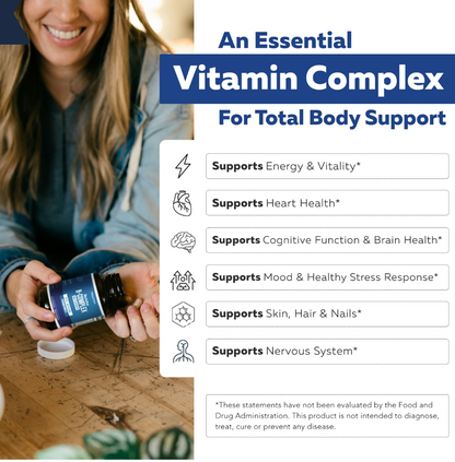 Triquetra Health - Vitamin B Complex Max (60.CP)