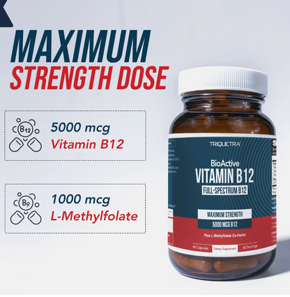 Triquetra Health - Vitamin B12 5000Mcg (60.CP)