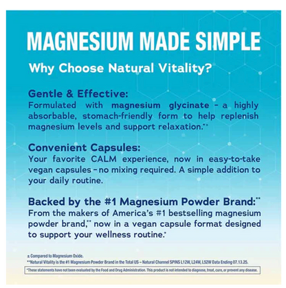 Natural Vitality - Calm Magnesium Cp (120.CP)