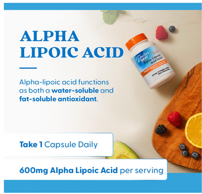 Doctors Best - Vitamin Alpha Lipoic Acid (60.VC)