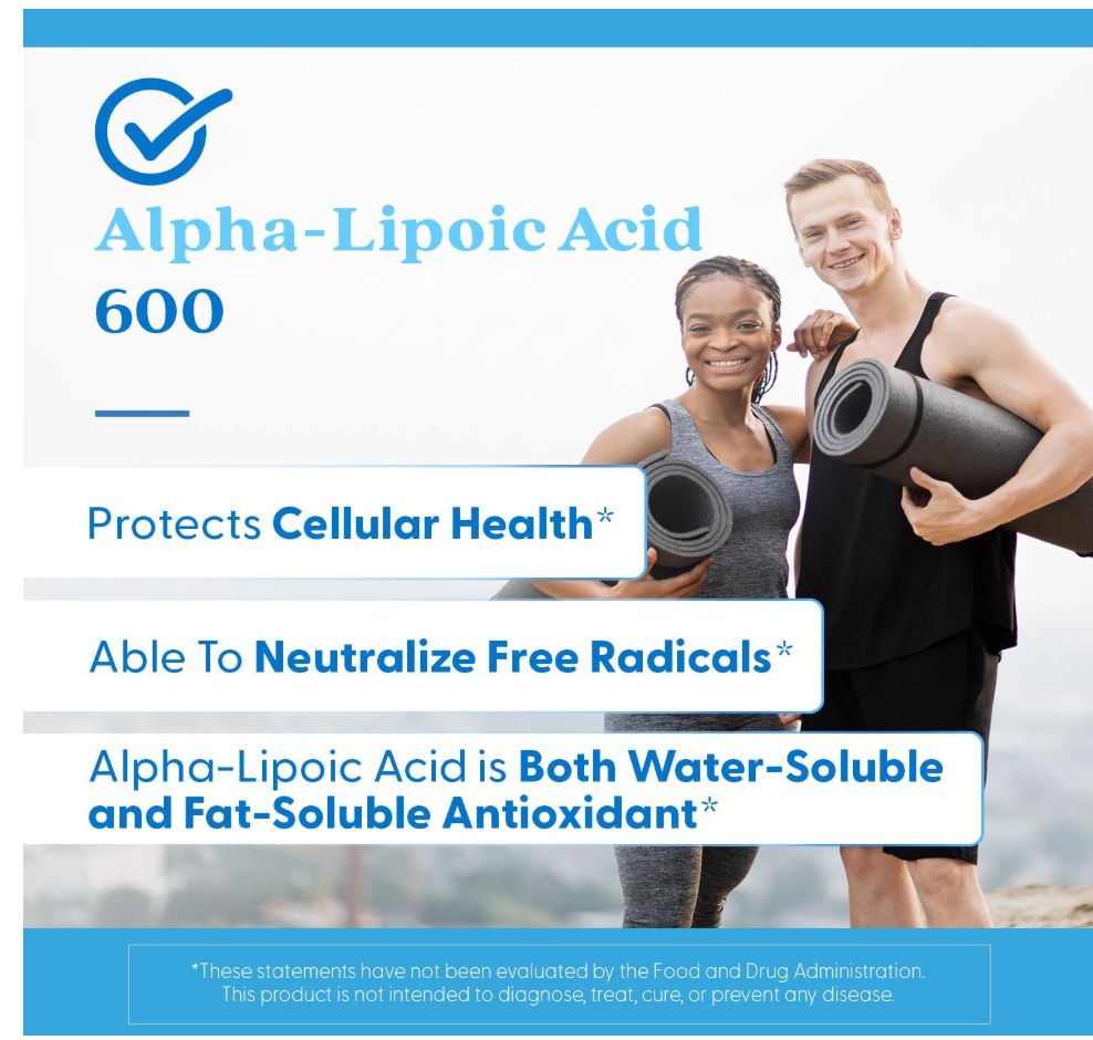 Doctors Best - Vitamin Alpha Lipoic Acid (60.VC)
