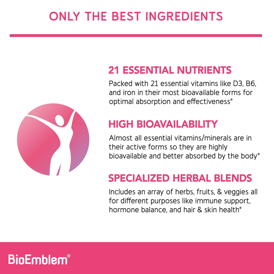Bioemblem - Womens Multivitamin (90.VC)
