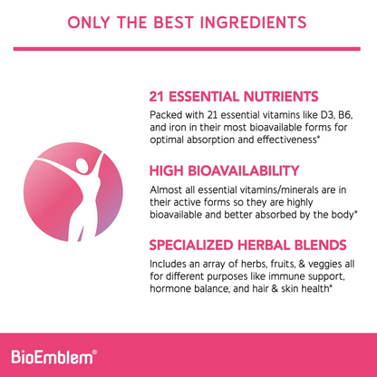 Bioemblem - Womens Multivitamin (90.VC)