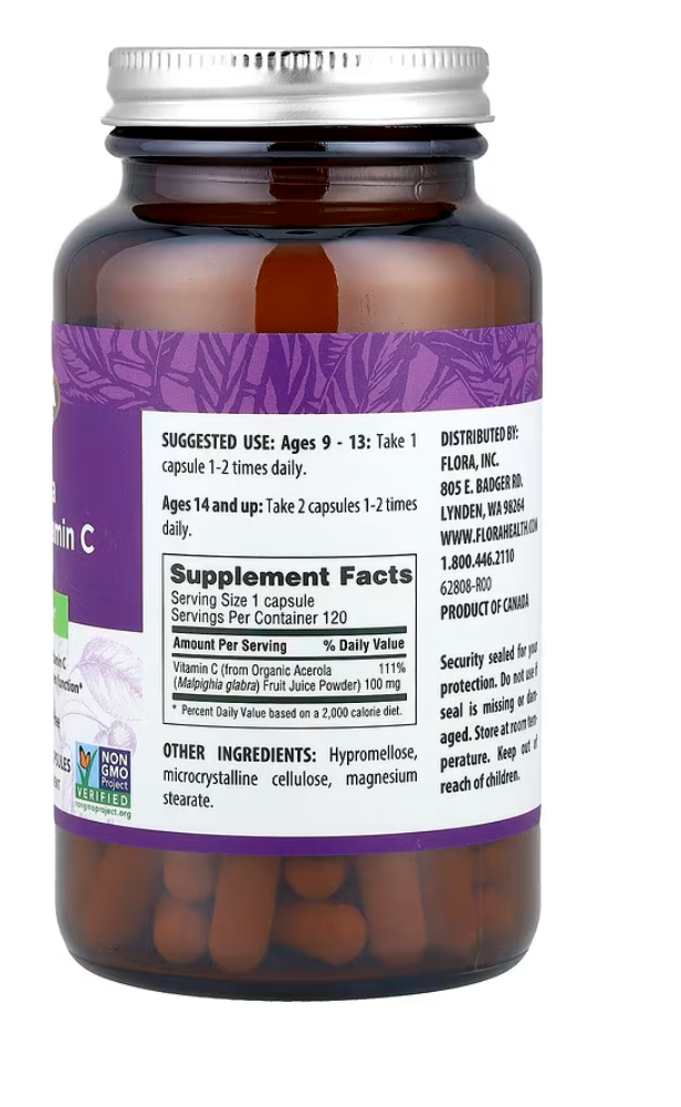 Flora Health - Vitamin C Acerola (120.VC)