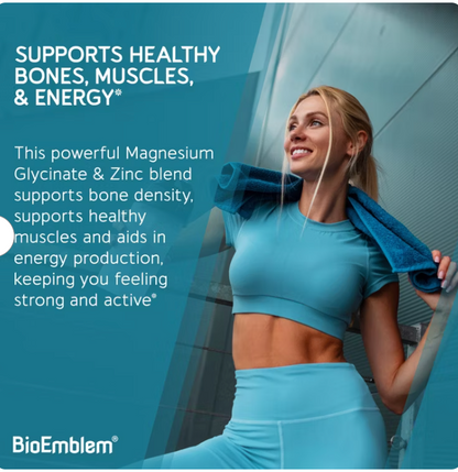 Bioemblem - Magnesium Glycinate Zinc (90.VC)