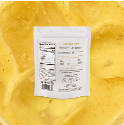 Organic Traditions - Superfood Latte Turmeric (5.3OZ)