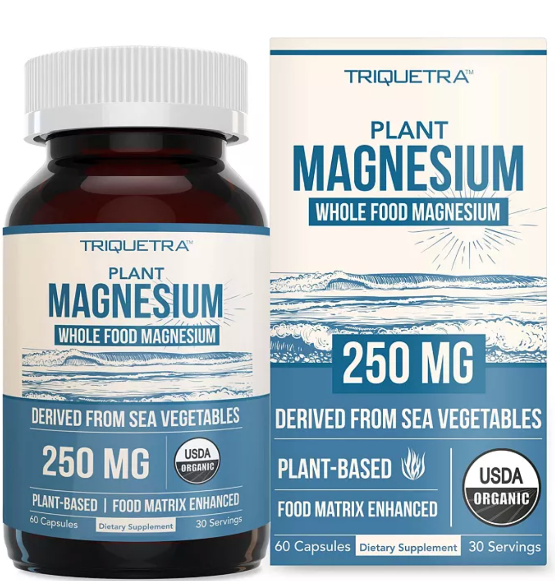 Triquetra Health - Magnesium 250Mg Plant (60.CP)