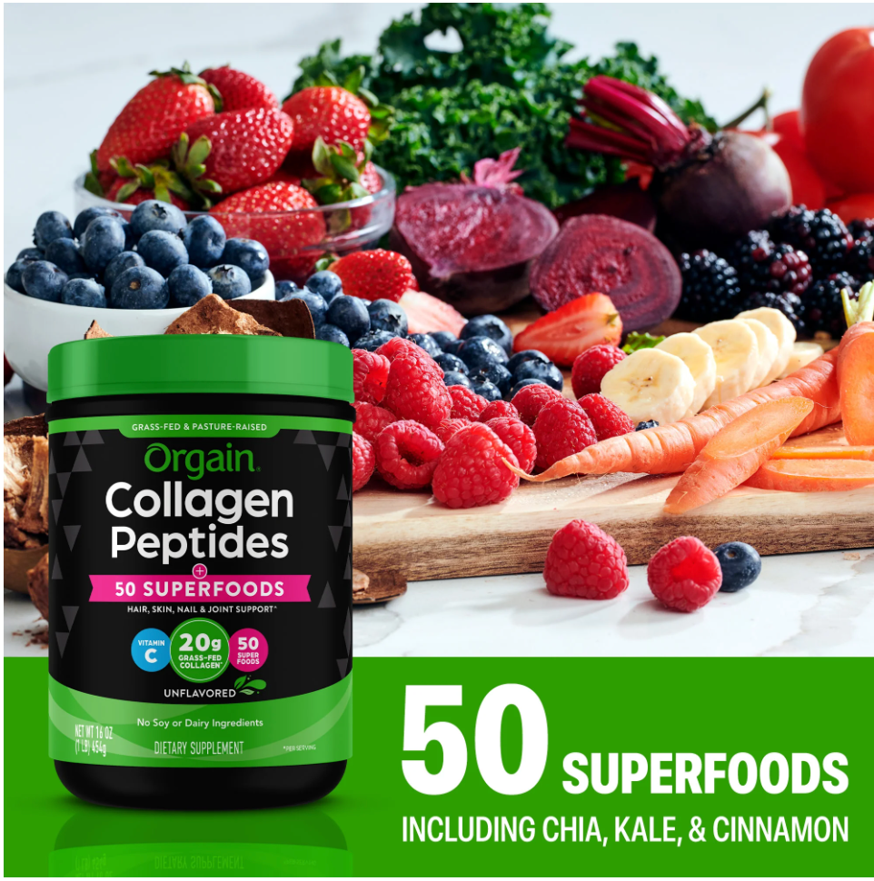 Orgain - Collagen Suprfd Pwdr Org (16.OZ)