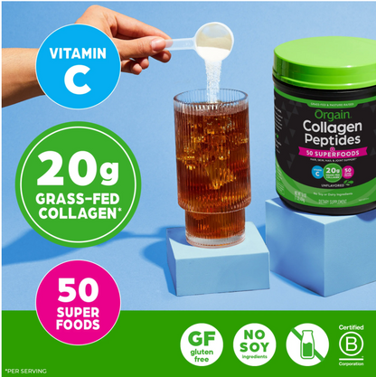 Orgain - Collagen Suprfd Pwdr Org (16.OZ)