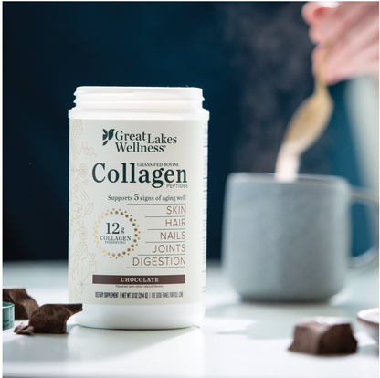 Great Lakes Wellness - Collagen Peptides Choc (10.OZ)