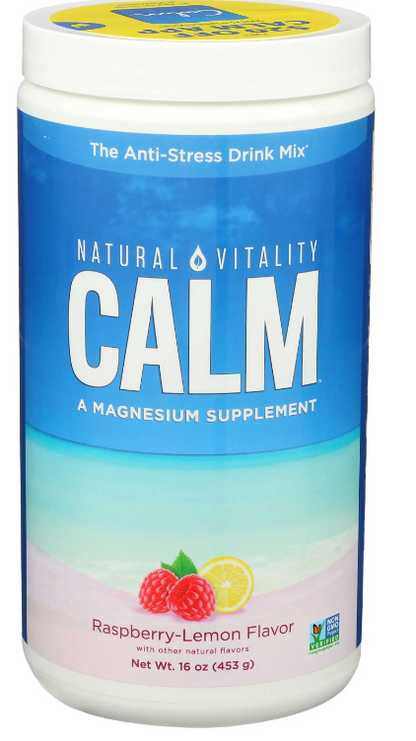 Natural Vitality - Vitamin Calm Rspbry Lmn (16.OZ)