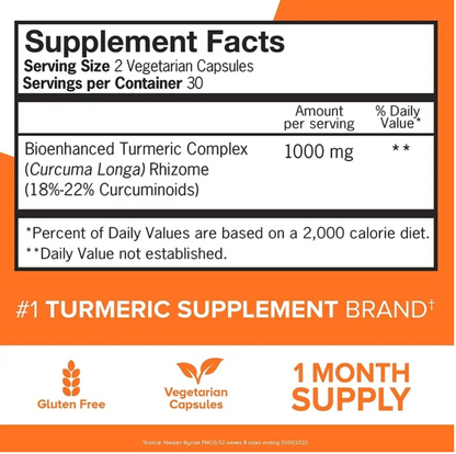 Qunol - Turmeric 1000Mg (60.VC)