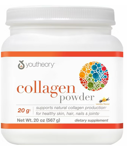 Youtheory - Collagen Powder Vanilla (20.OZ)