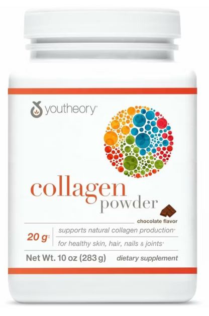 Youtheory - Collagen Pwdr Chocolate (10.OZ)