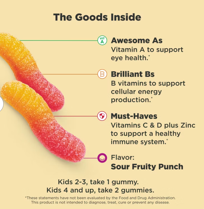 Olly - Kid Multivitamin Gummy Wr (70.CT)