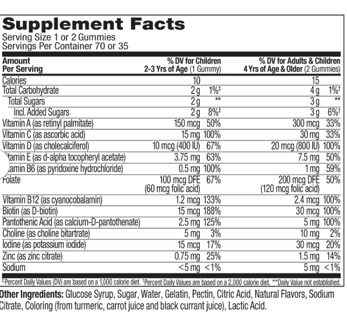 Olly - Kid Multivitamin Gummy Wr (70.CT)