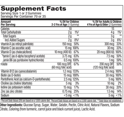 Olly - Kid Multivitamin Gummy Wr (70.CT)