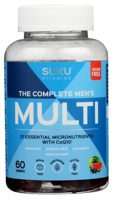 Suku Vitamins - Mens Multivitamin Gummy (60.PC)