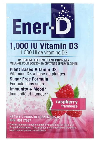 Ener Life - Vitamin D Pkt Rasp Sf (24.PC)