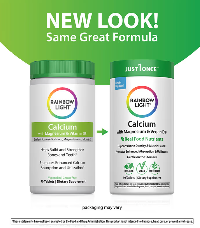 Rainbow Light - Calcium One Food Base (90.TB)