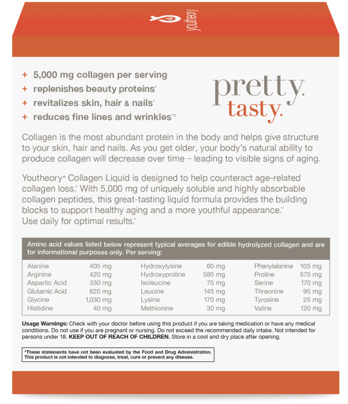 Youtheory - Collagen Lqd Nat Berry (12.OZ)