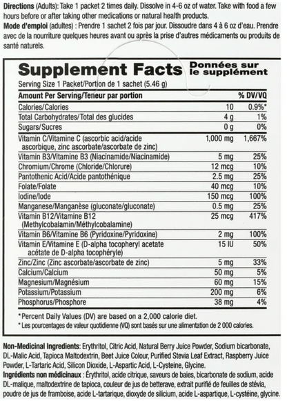 Ener Life - Vitamin C Sf Berry Pkt (30.PC)