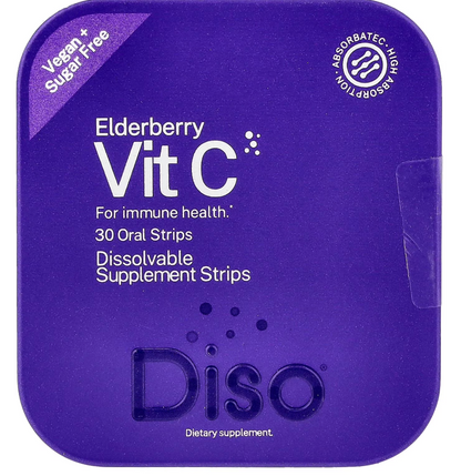 Diso - Vitamin C Elderbry Strip (30.PK)