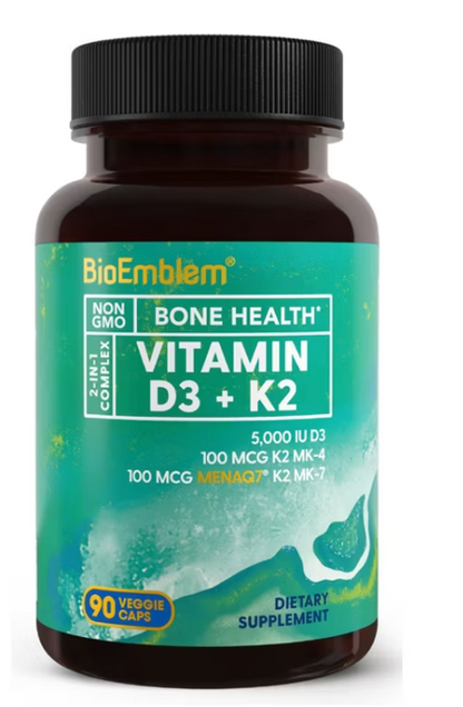 Bioemblem - Vitamin D3 K2 (90.VC)