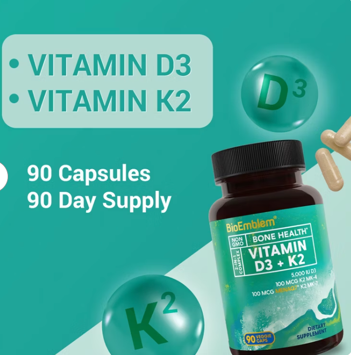 Bioemblem - Vitamin D3 K2 (90.VC)