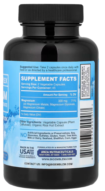 Bioemblem - Magnesium Triple Complex (90.VC)